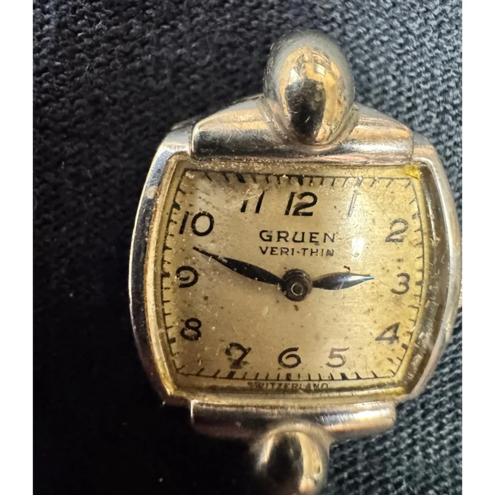 Gruen Veri-Thin 10KT Gold Filled Vintage Mechanical Ladies Watch - working